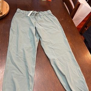 Never worn Sage lulu joggers
